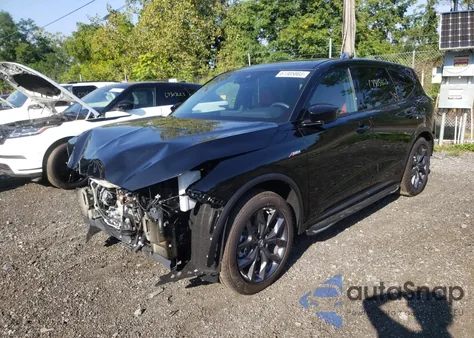 2023 Acura Mdx A-Spec z USA, uszkodzony, nr VIN 5J8YE1H04PL037254